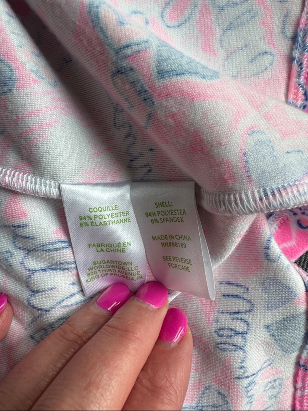 Lilly Pulitzer Women’s Pink Printed Wrap Robe XXL - Picture 12 of 14